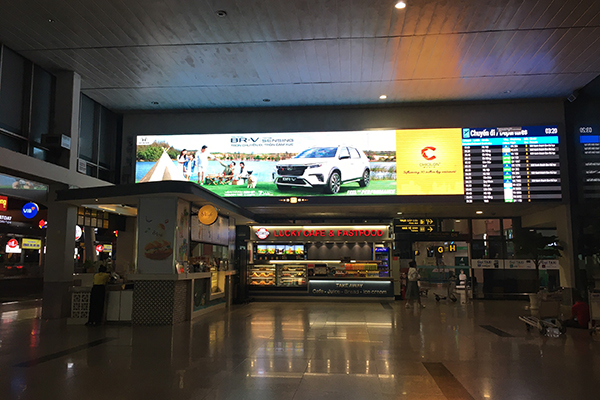 Sửa màn led tại sân bay Tân Sơn Nhất